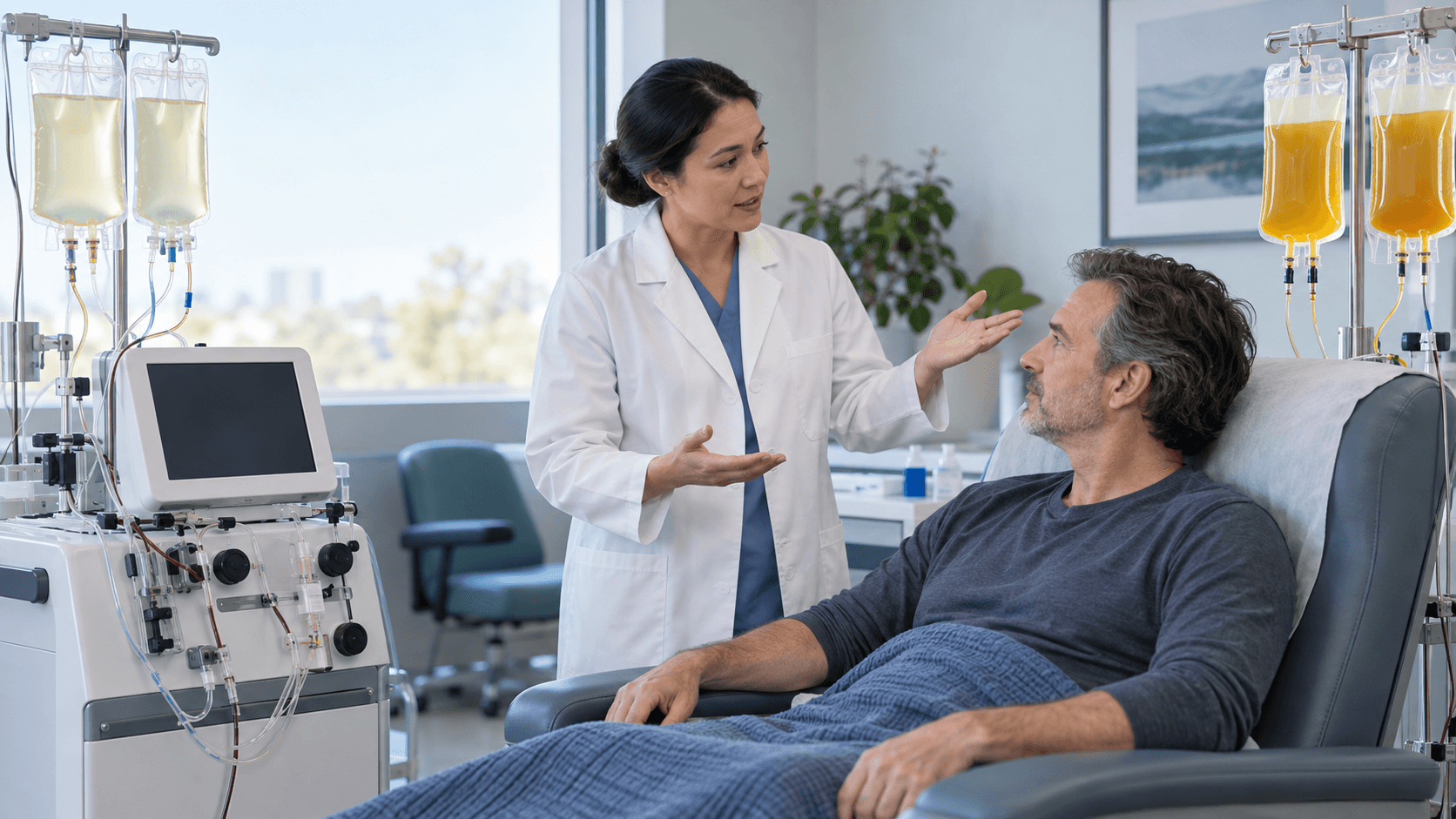 Albumin vs Donor Plasma for Therapeutic Plasma Exchange
