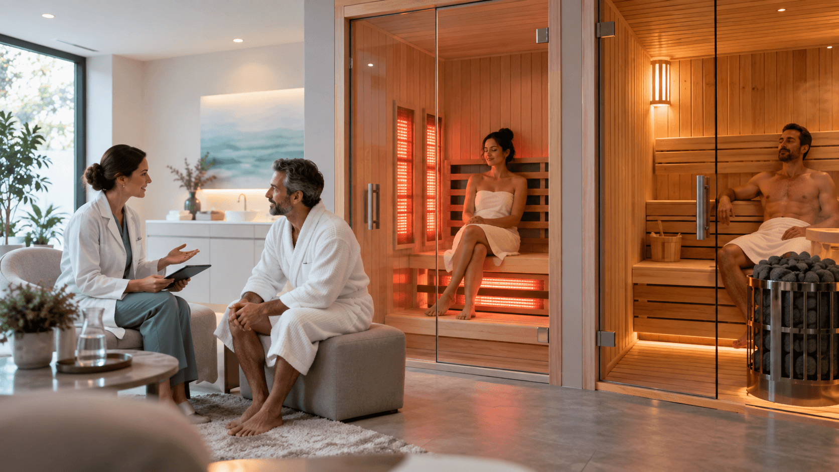 Infrared Sauna vs Traditional Sauna